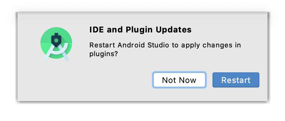 Restart Android Studio